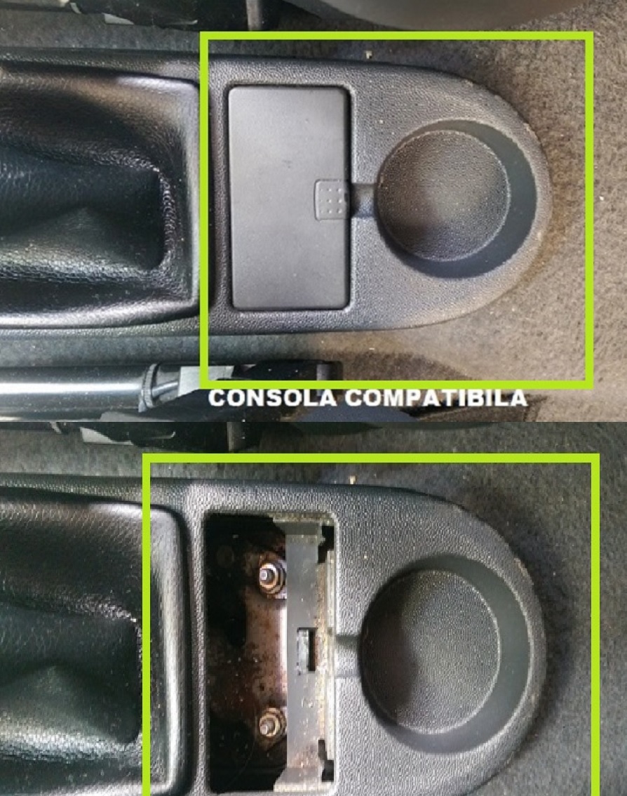 Cotieră pentru Opel Tigra TwinTop (06.2004-) negru piele ecologica cu cusatura rosie
