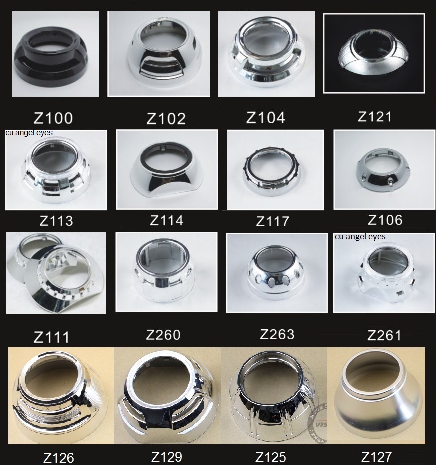Ornamente lupe far auto bifazice