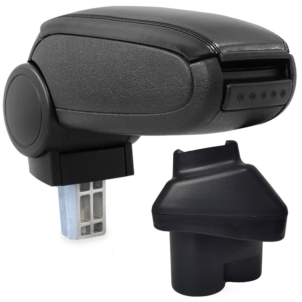 Cotieră pentru Ford Tourneo Connect (06.2002-12.2013) negru piele ecologica