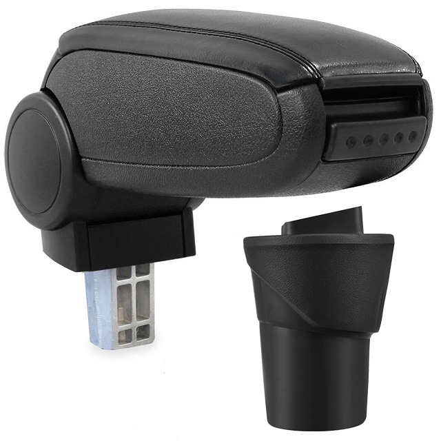 Cotieră pentru Nissan Micra 4 (05.2010-2017) negru piele ecologica