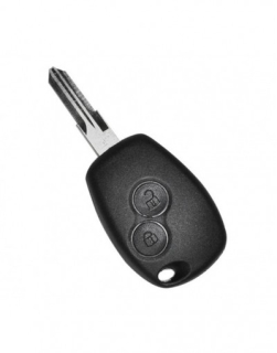 Carcasa cheie cu lamela Dacia, Renault, 2 butoane